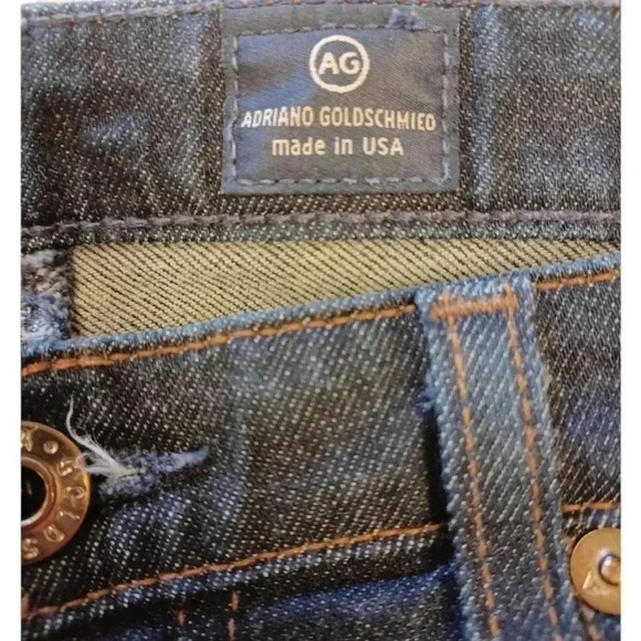 AG Adriano Goldschmied  The Stevie Roll Up Jeans Size 28R - Picture 12 of 14